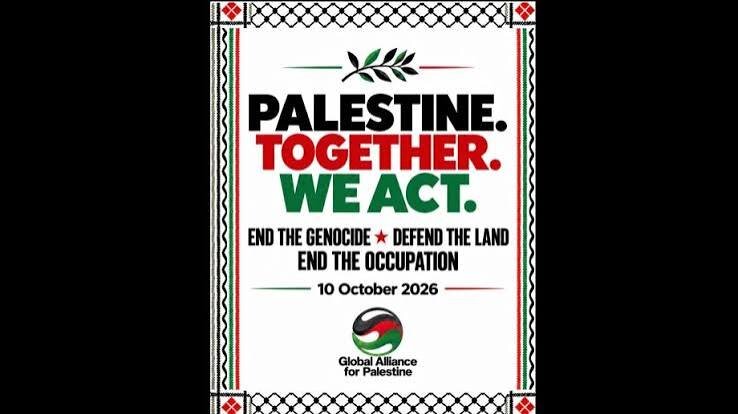 Over 200 organisations across more than 60 countries unite in Global Mobilisation for Palestine on 10 October