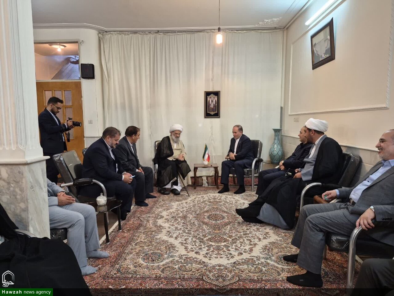 دیدار وزیر جهاد کشاورزی با آیت‌الله ملکوتی/ وعده حل مشکل قطعی برق کشاورزان
