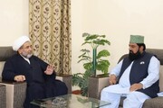 علامہ عارف واحدی کا جامعہ نعیمیہ، اسلام آباد کا دورہ / علامہ مفتی گلزار احمد نعیمی سے ملاقات