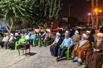تصاویر/ فعالیت موکب حضرت صاحب(عج) در شب ۲۱۷