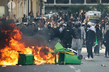 France in flames amid school protests: 2,000 arrested as hundreds of schools shut down