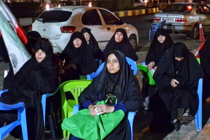 تصاویر/ فعالیت موکب حضرت صاحب(عج) در شب ۲۱۷