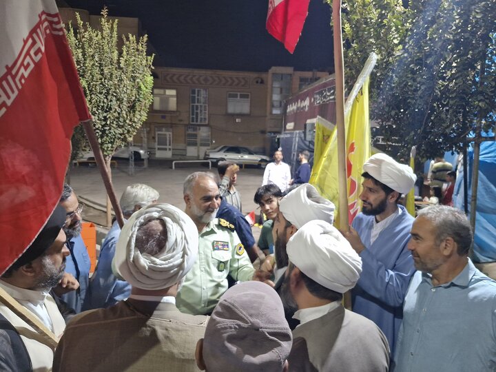 تصاویر/ فعالیت موکب حضرت صاحب(عج) در شب ۲۱۷