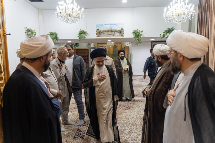 مراسم با شکوه بزرگداشت مجاهد کبیر شهید سید حسن نصرالله در حرم بانوی کرامت