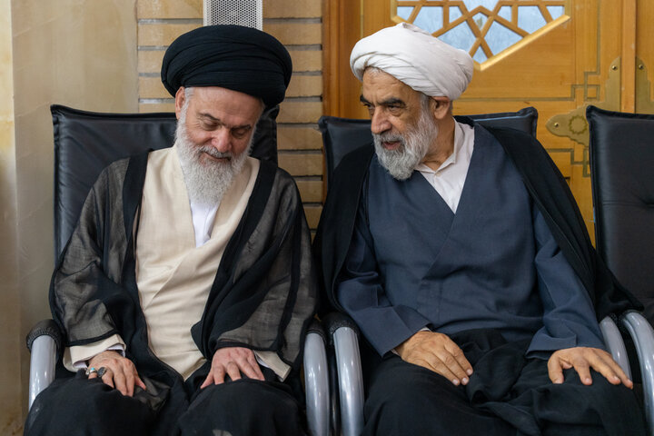 مراسم با شکوه بزرگداشت مجاهد کبیر شهید سید حسن نصرالله در حرم بانوی کرامت