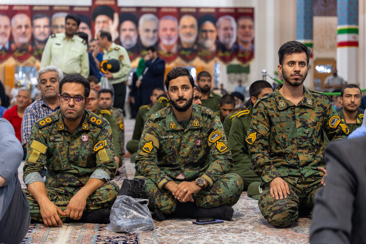 مراسم با شکوه بزرگداشت مجاهد کبیر شهید سید حسن نصرالله در حرم بانوی کرامت