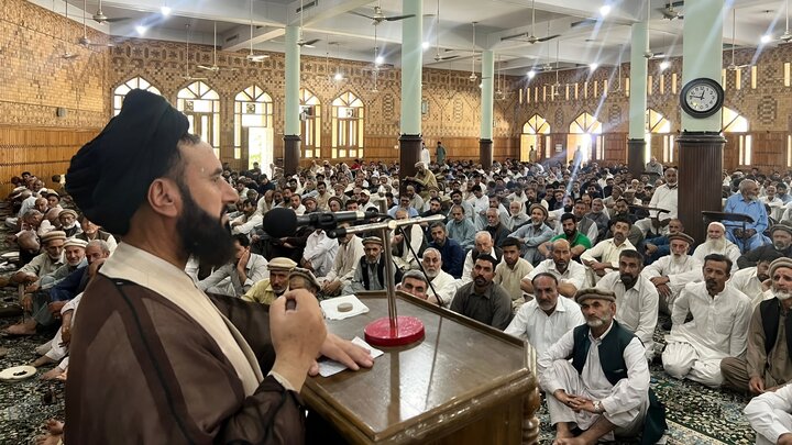 معرفتِ اہلِ بیتؑ ہی ظلم کے مقابلے میں حق و مزاحمت کی اصل قوت ہے، امتِ مسلمہ عالمی استعمار کے سامنے متحد ہو: آغا سید راحت حسین الحسینی