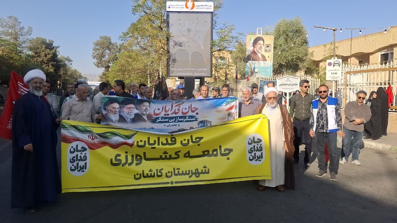 یادمان سنگرسازان بی‌سنگر در «مانور جان‌فدا»