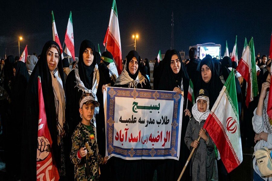 حضور طلاب خواهر اسدآبادی در رزمایش جانفدا جلوه‌ای از همبستگی و آمادگی ملی است
