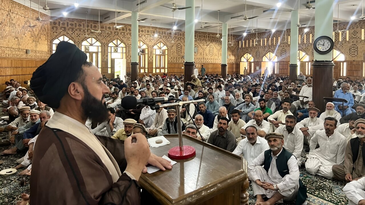 معرفتِ اہلِ بیتؑ ہی ظلم کے مقابلے میں حق و مزاحمت کی اصل قوت ہے، امتِ مسلمہ عالمی استعمار کے سامنے متحد ہو: آغا سید راحت حسین الحسینی