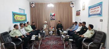 نیروی انتظامی در خط مقدم تأمین نظم و آرامش مردم قرار دارد