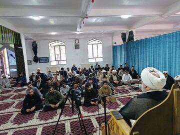 تصاویر/ جلسه اخلاق طلاب مدرسه علمیه امام رضا علیه السلام میاندوآب