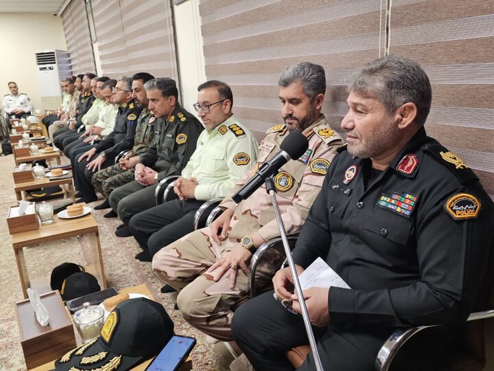 تصاویر/ دیدار پرسنل نیروی انتظامی کردستان با حجت الاسلام والمسلمین پورذهبی