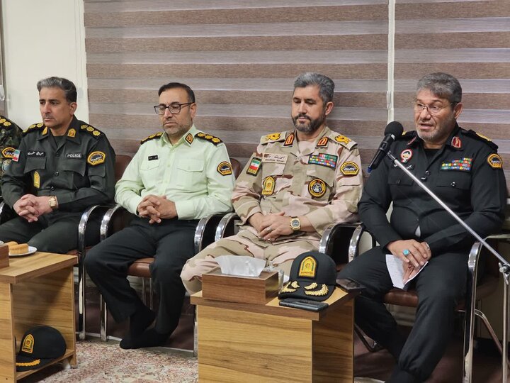 تصاویر/ دیدار پرسنل نیروی انتظامی کردستان با حجت الاسلام والمسلمین پورذهبی