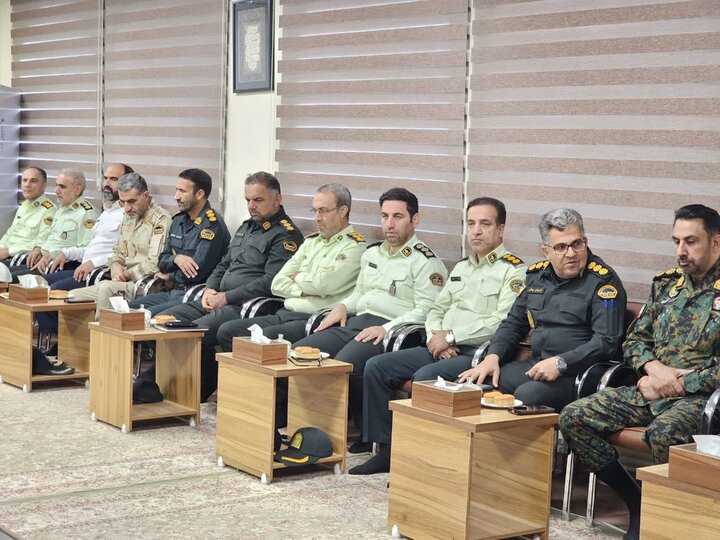 تصاویر/ دیدار پرسنل نیروی انتظامی کردستان با حجت الاسلام والمسلمین پورذهبی