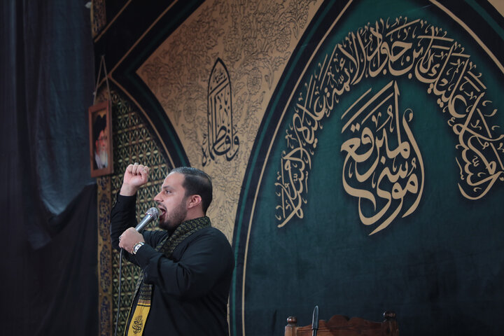 تصاویر/ عزاداری در رکاب فرزند امام جواد(ع)