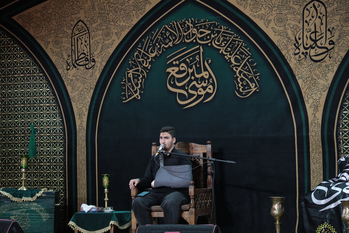 تصاویر/ عزاداری در رکاب فرزند امام جواد(ع)