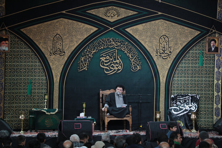 تصاویر/ عزاداری در رکاب فرزند امام جواد(ع)