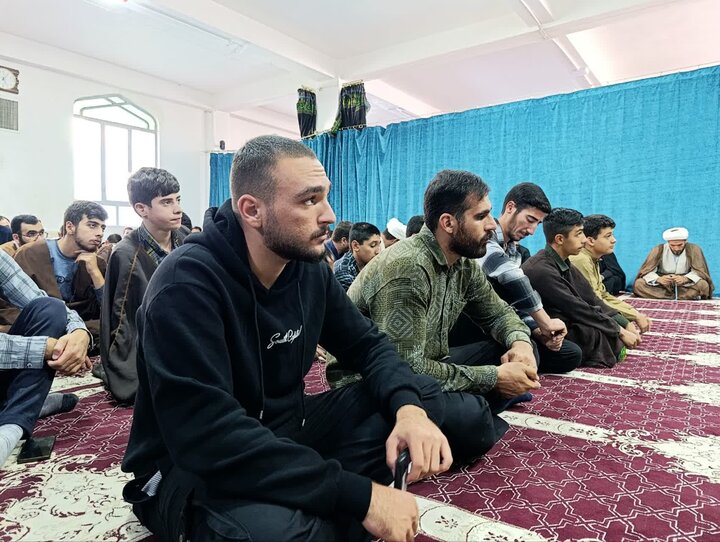تصاویر/ جلسه اخلاق طلاب مدرسه علمیه امام رضا علیه السلام میاندوآب