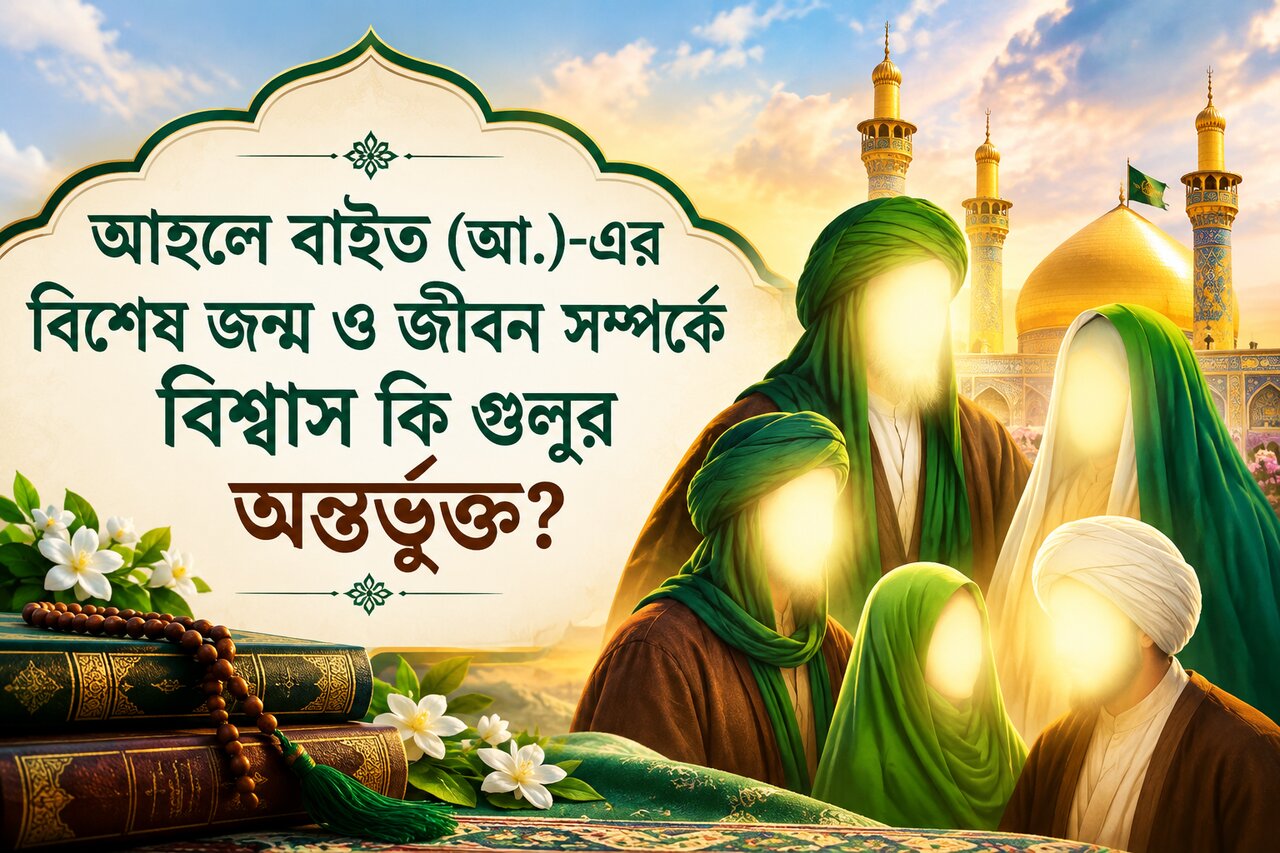 আহলে বাইত (আ.)-এর বিশেষ জন্ম ও জীবন সম্পর্কে বিশ্বাস কি গুলুর অন্তর্ভুক্ত?