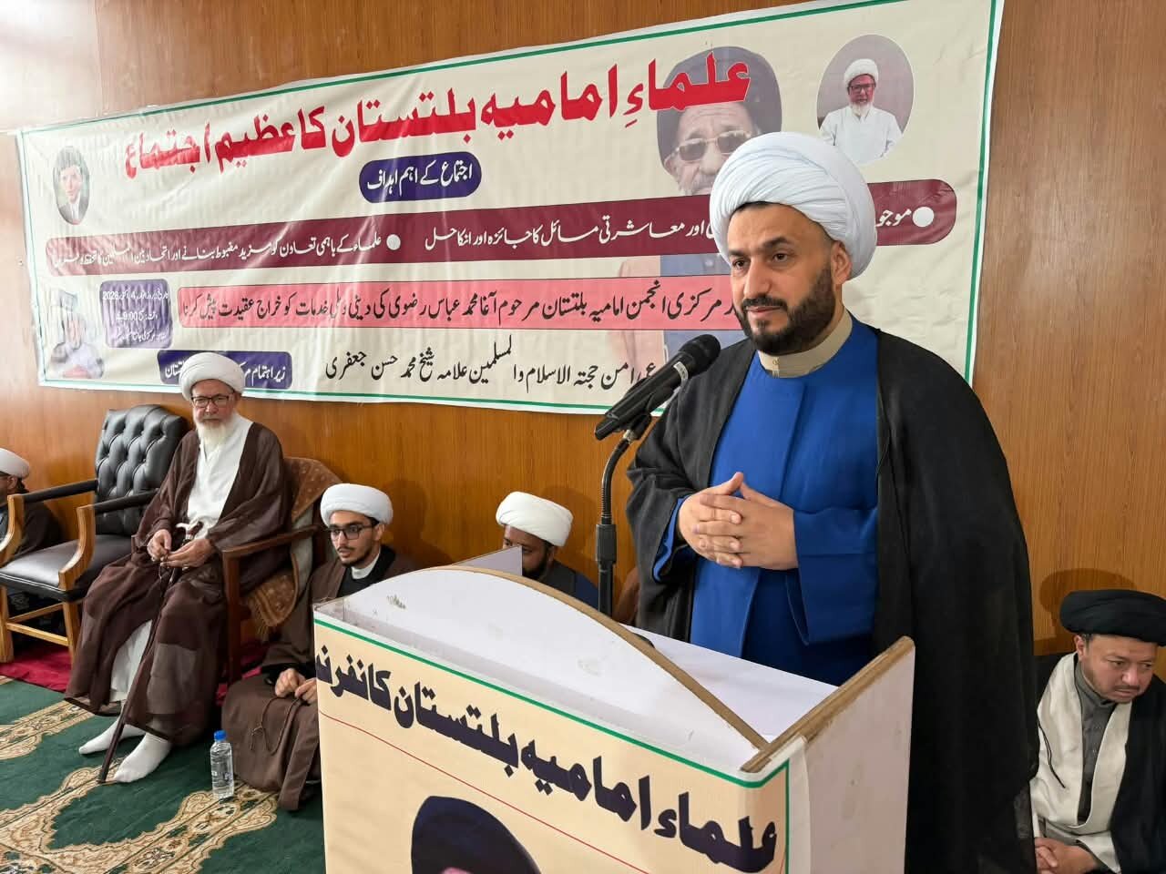 بلتستان میں علماء کانفرنس کے عنوان سے اہم اجتماع: قومی مفاد میں علماء متحد ہیں، ضرورت پڑنے پر ماضی کی طرح میدان میں آئیں گے: علماء کا اجتماع سے خطاب