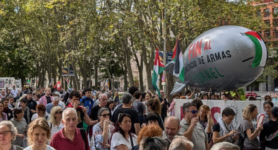 مظاهرات في مدن إسبانية عدّة تضامناً مع فلسطين ومطالب بقطع العلاقات مع إسرائيل