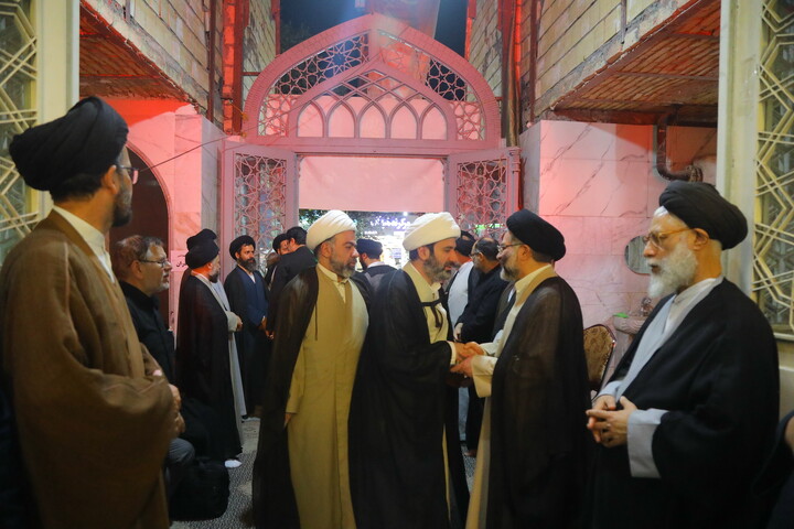 تصاویر / مراسم ترحیم همشیره آیت الله  موسوی جزایری در قم
