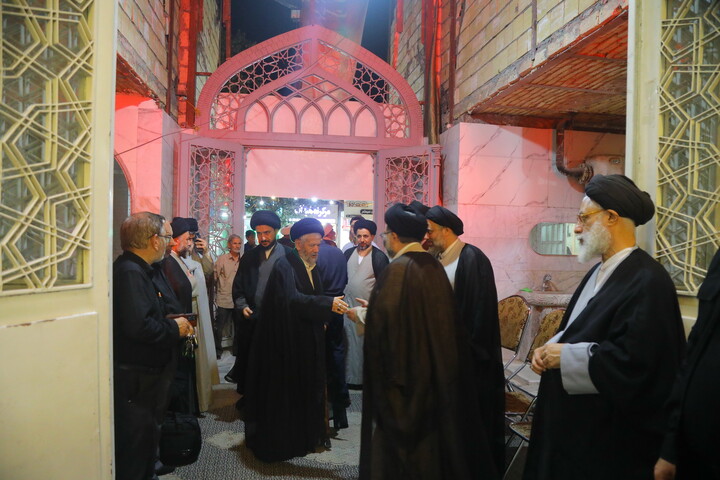 تصاویر / مراسم ترحیم همشیره آیت الله  موسوی جزایری در قم