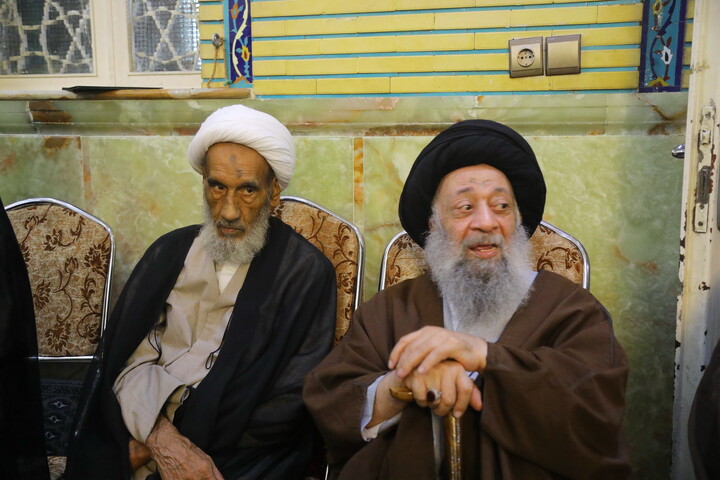 تصاویر / مراسم ترحیم همشیره آیت الله  موسوی جزایری در قم