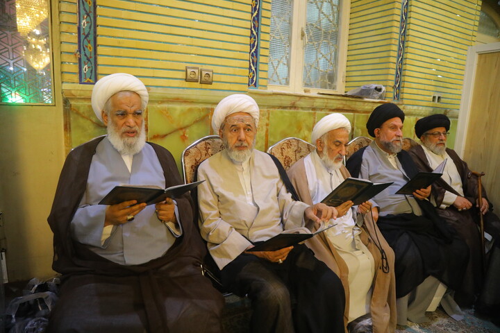 تصاویر / مراسم ترحیم همشیره آیت الله  موسوی جزایری در قم