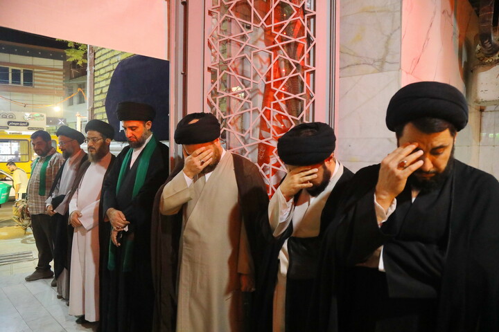 تصاویر / مراسم ترحیم همشیره آیت الله  موسوی جزایری در قم