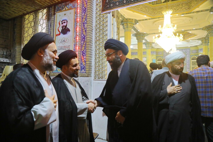 تصاویر / مراسم ترحیم همشیره آیت الله  موسوی جزایری در قم