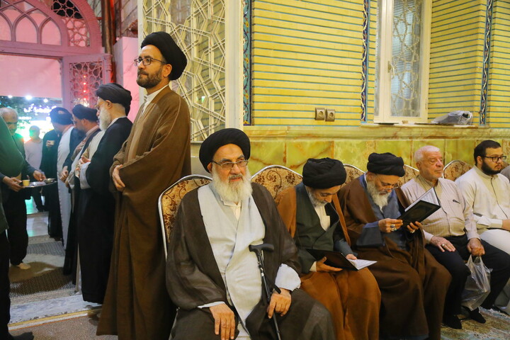 تصاویر / مراسم ترحیم همشیره آیت الله  موسوی جزایری در قم