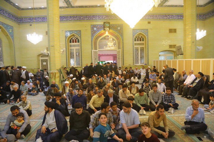 تصاویر / مراسم ترحیم همشیره آیت الله  موسوی جزایری در قم