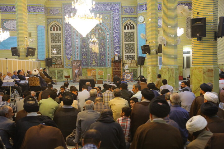 تصاویر / مراسم ترحیم همشیره آیت الله  موسوی جزایری در قم