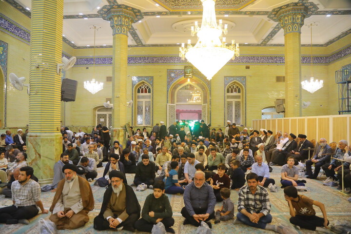 تصاویر / مراسم ترحیم همشیره آیت الله  موسوی جزایری در قم