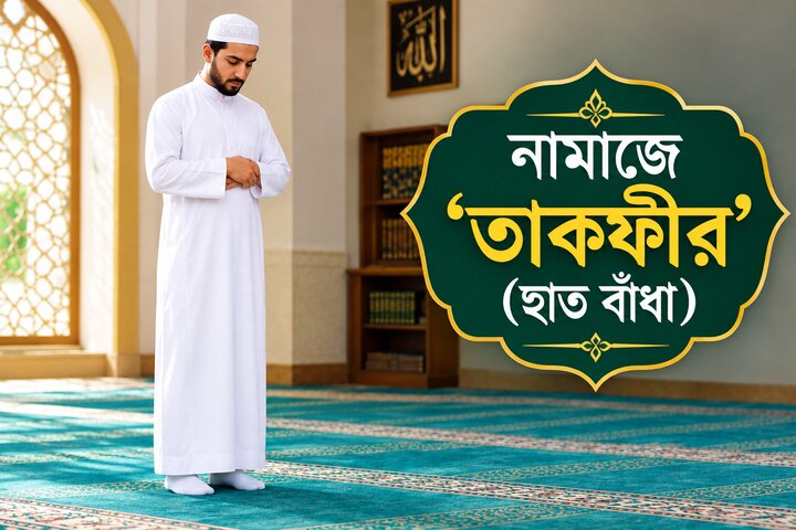 নামাজে ‘তাকফীর’ (হাত বাঁধা)
