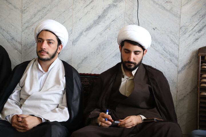 تصاویر/سلسله جلسات درس اخلاق مدارس علمیه استان در حوزه علمیه قروه