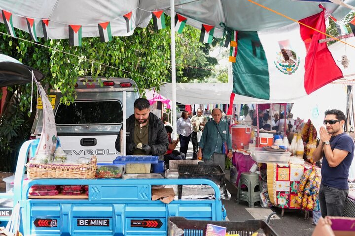 Un refugiado palestino ha dado a conocer su cultura en Ciudad de México a través de una singular iniciativa