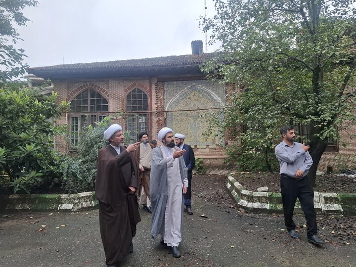 تصاویر/ بازدید معاون منابع انسانی و پشتیبانی حوزه های علمیه از مدرسه علمیه مستوفی رشت