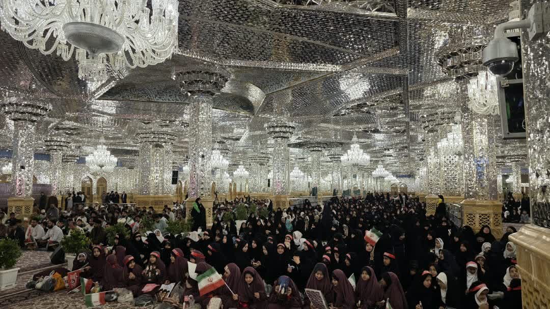 افتتاحیه جشنواره بین‌المللی قرآنی و حدیثی المصطفی در حرم‌مطهر رضوی