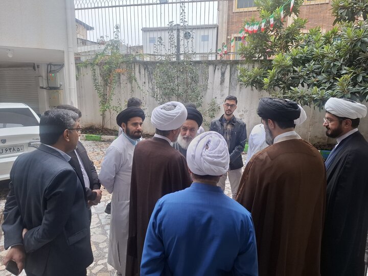 تصاویر/ بازدید معاون منابع انسانی و پشتیبانی حوزه های علمیه از مدرسه علمیه نائب الصدر رشت
