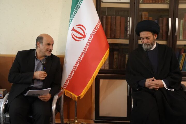 تصاویر/ دیدار مدیر کل و کارکنان اداره کل میراث فرهنگی استان با امام جمعه اردبیل