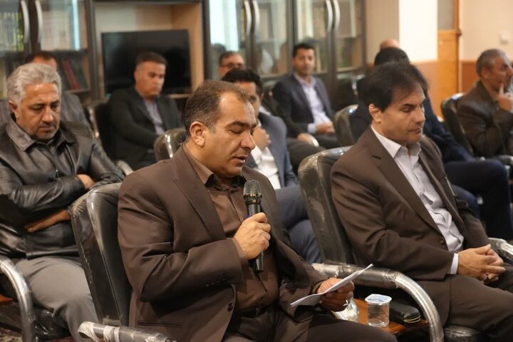 تصاویر/ دیدار مدیر کل و کارکنان اداره کل میراث فرهنگی استان با امام جمعه اردبیل