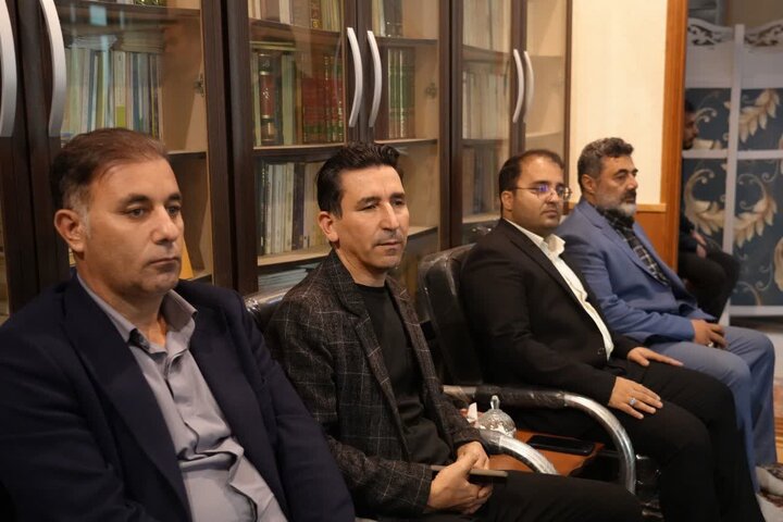 تصاویر/ دیدار مدیر کل و کارکنان اداره کل میراث فرهنگی استان با امام جمعه اردبیل
