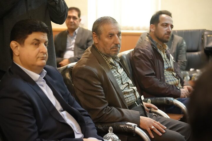 تصاویر/ دیدار مدیر کل و کارکنان اداره کل میراث فرهنگی استان با امام جمعه اردبیل