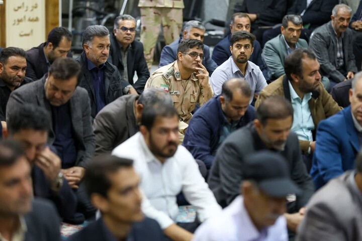 تصاویر / آیین تکریم و معارفه امام جمعه شهرستان خداآفرین