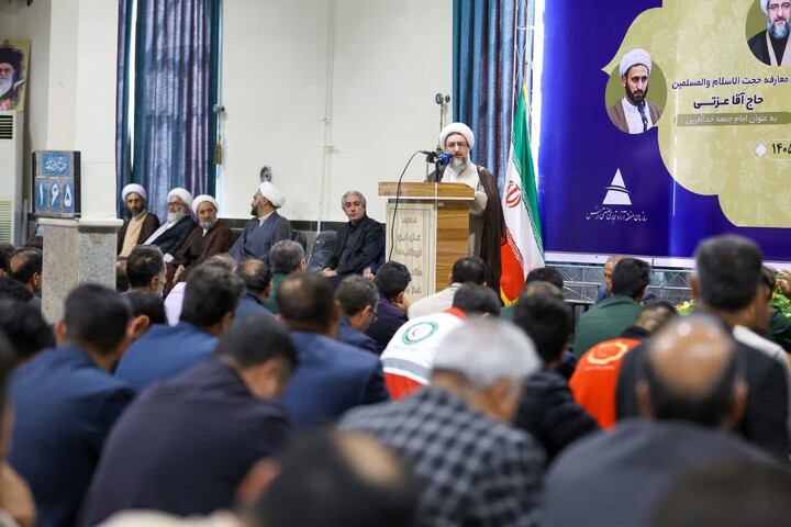 تصاویر / آیین تکریم و معارفه امام جمعه شهرستان خداآفرین