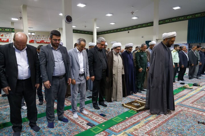 تصاویر / آیین تکریم و معارفه امام جمعه شهرستان خداآفرین