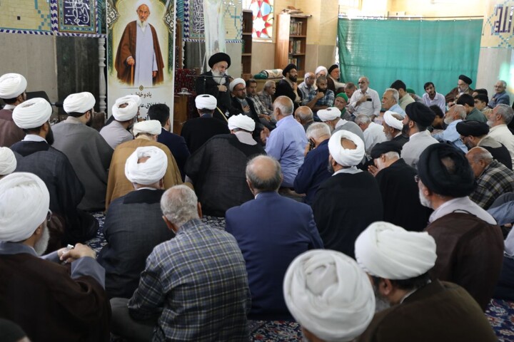آیین بزرگداشت استاد پیشکسوت حوزه علمیه استان یزد